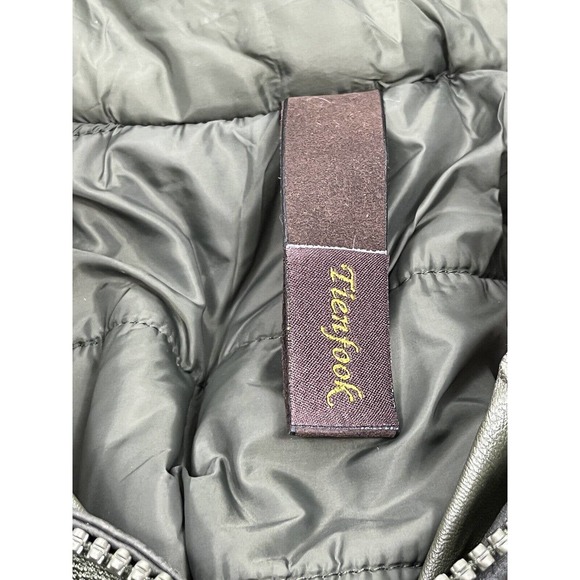 TIENFOOK Men Parka Jacket Winter Coat Drawstring Waist Hood DetachableMed - Picture 8 of 14